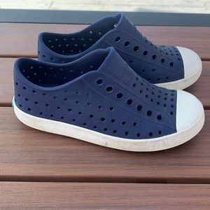 Native Jefferson 11T Slip On Navy Blue